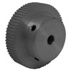 B B Manufacturing 72MP025-6A3, Timing Pulley, Aluminum, Clear Anodized,  72MP025-6A3